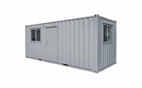 shipping container offices can be equipped with electricity, plumbing, heating, and air conditioning to create a comfortable working environment